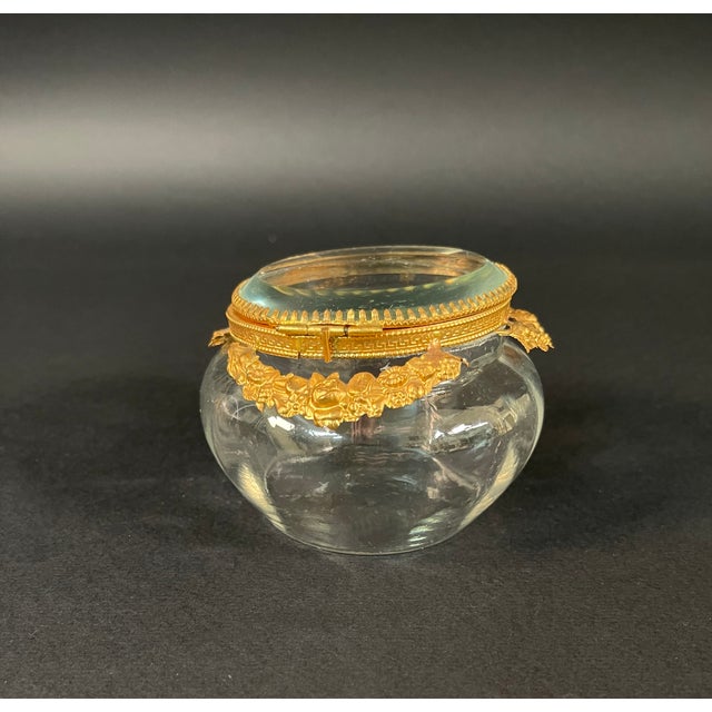 19th Century French Crystal and Bronze Vase For Sale - Image 5 of 9