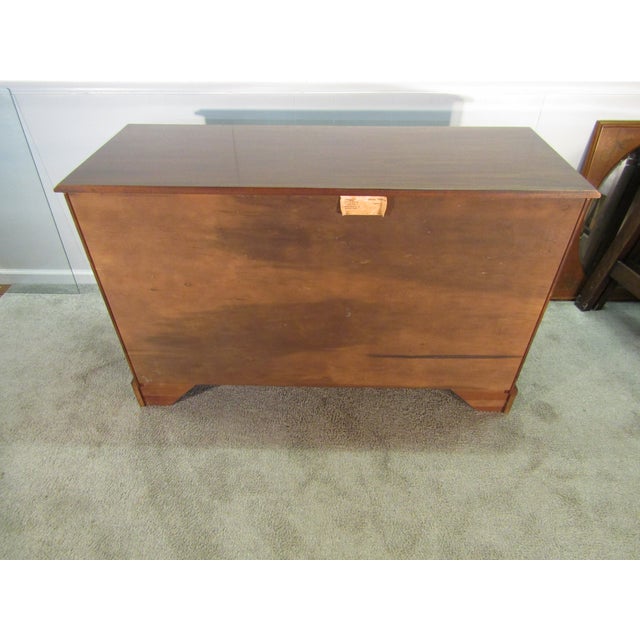 Henkel Harris Solid Mahogany Dresser For Sale - Image 9 of 10