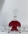Vintage Art Deco Cut Crystal Decanter and Six Cordial Glasses, 1930s, Set of 7 For Sale - Image 3 of 17
