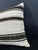 Contemporary Turkish Hemp Pillow Cushion Natural Beige Black Cushion Cover 20"x20" For Sale - Image 3 of 4