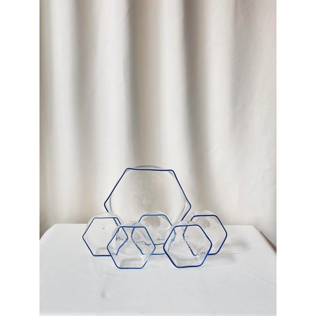 Italian Glass Bowls, Set of 6 For Sale - Image 13 of 13