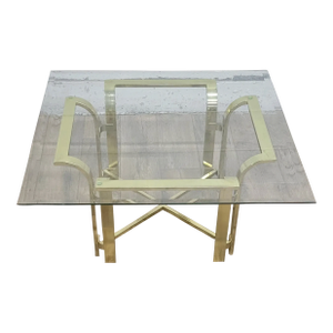 Vintage Hollywood Regency Tulip or Milo Baughman Style Cocktail or Coffee Table