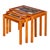 Mid-Century Modern 1980s Danish Modern Teak Nesting Tables by Ox Art/Trioh Møbelfabrik For Sale - Image 3 of 13