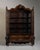 19th Century Chestnut Brown Dutch Vitrine with Brass Hardware For Sale - Image 4 of 15