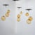 Vintage Parscot Pendant Light in Bubbled Glass, 1970 For Sale - Image 10 of 12