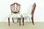 Baker Furniture Historic Charleston Federal Carved Mahogany Shield Back Dining Chairs, Set of Four For Sale - Image 9 of 13