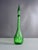 Green Mid-Century Modern Emerald Green Empoli Genie Bottle Decanter, 1960s For Sale - Image 8 of 14