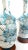 Mid 20th Century Huge Lamp Pair Blue & Metallic Gold Hand Painted Peacocks 1960s Kutani For Sale - Image 5 of 18
