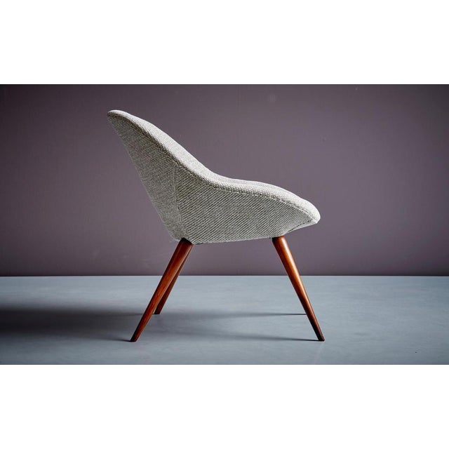 Set of Lounge Chairs in Gray by Fritz Neth, 1950s For Sale - Image 9 of 13