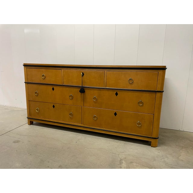 National Mt. Airy Biedermeier Style Lowboy Dresser For Sale In Dallas - Image 6 of 6
