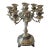 Vintage Silver Plate Multi-Branch Candelabra For Sale