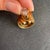 Vintage 18k Gold Electroplate‎ Cocktail Ring Marquis Cut Cz Cubic Zirconia 6.5 For Sale - Image 9 of 12