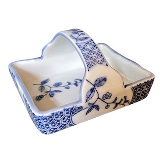 Fitz & Floyd Porcelain Basket For Sale