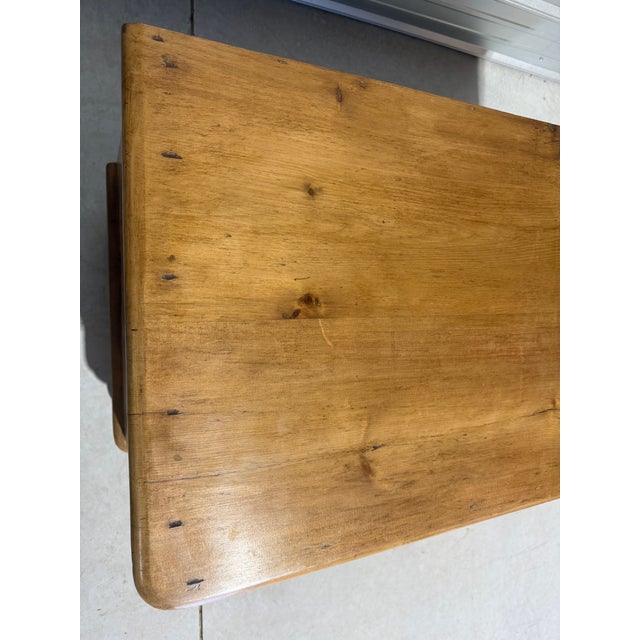 Antique Pine Low Cupboard From England For Sale - Image 15 of 18