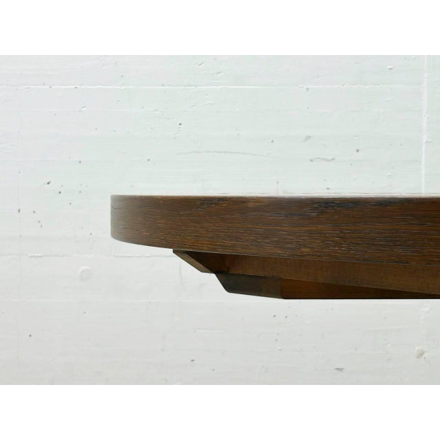 Vintage Swiss Round Dining Table by Dieter Waeckerlin, 1970s For Sale - Image 11 of 18