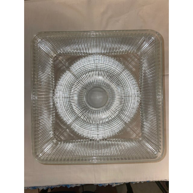 Mid 20th Century Holophane Industrial Pendant Light Shade For Sale - Image 5 of 7