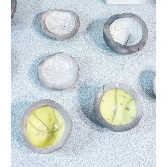 1990s Ceramic Bowls from Santilli, 1990s, Set of 18 For Sale - Image 5 of 18