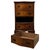 Small Antique Serpentine Burr Oak Chest of Drawers For Sale - Image 3 of 12