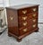 Vintage Small Four Drawer Traditional Style Solid Cherry Bachelors Chest For Sale - Image 9 of 12