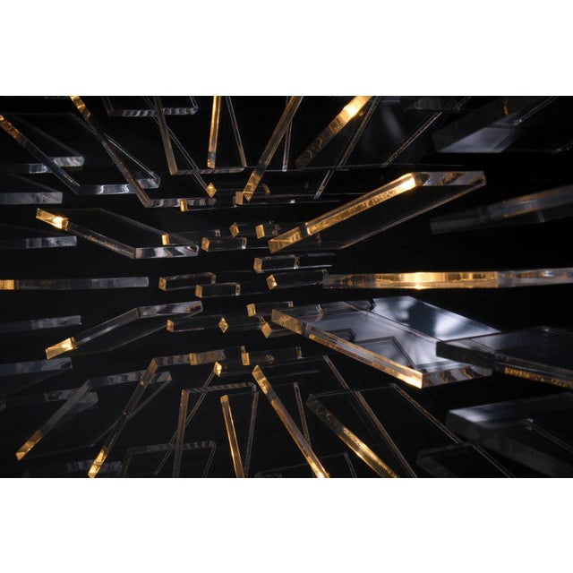 Optical Methacrylate Light Sculpture, France, 1970s For Sale - Image 4 of 11