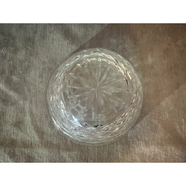Waterford 1970s Waterford Crystal Glandore Pattern Bowl For Sale - Image 4 of 6