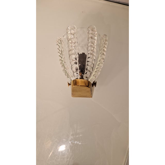 Vintage Wall Lamp from Barovier & Toso, 1940s For Sale - Image 13 of 15