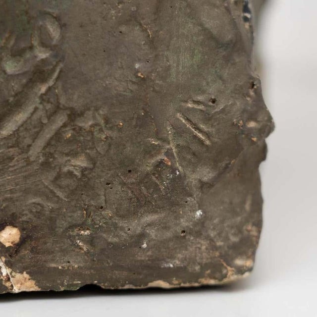 Vintage Plaster Bust Sculpture by Miquel Blay, Spain, 1930s For Sale - Image 6 of 14