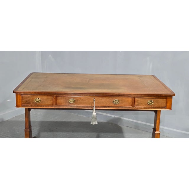 Vintage Desk in Mahogany, 1920 For Sale - Image 6 of 15