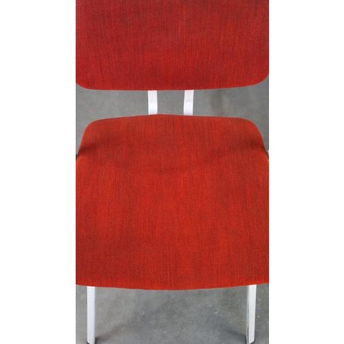 Metal Vintage Chair by Friso Kramer for Ahrend De Cirkel, 1960s For Sale - Image 7 of 12