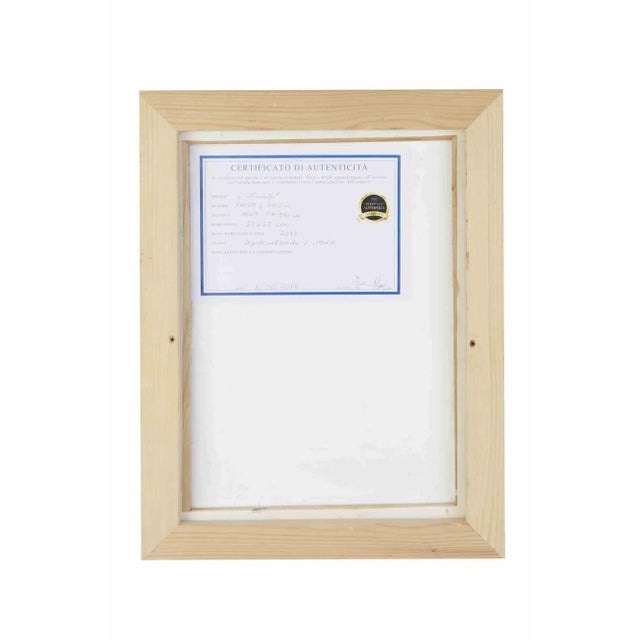 Contemporary Frida & Raul, Cells, Mixed Media, 2020, Framed For Sale - Image 3 of 4