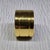 Late 20th Century Vintage Solid Brass Banded Napkin Rings W Wooden Box - Set of 8 For Sale - Image 5 of 9