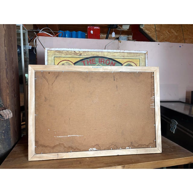 Original Hand-Painted "Shoot Till-U-Win" Carnival Sign For Sale - Image 10 of 12