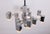 Large Cubic Chrome and Acrylic Glass 17-Light Chandelier by Gaetano Sciolari, Italy, 1960s For Sale - Image 13 of 18