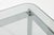 Late 20th Century Modern Polished Chrome and Glass Square Coffee Table For Sale - Image 5 of 5