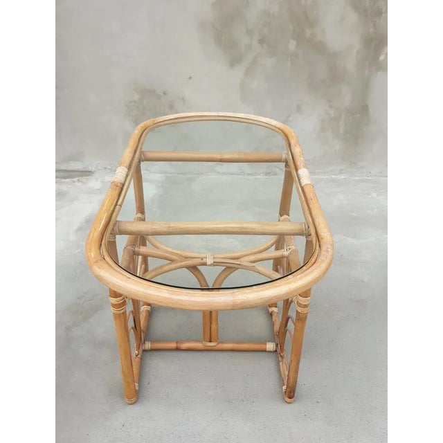 Wood Italian Bamboo Chairs, 1960s, Set of 3 For Sale - Image 7 of 11