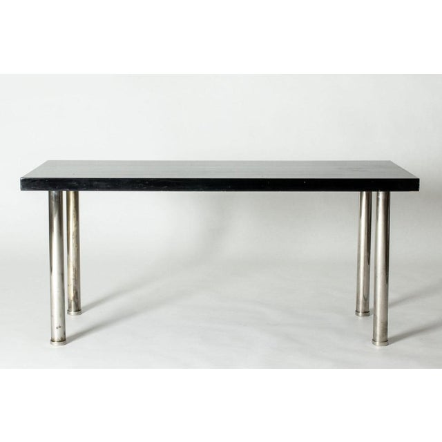 Functionalist Console Table by Axel Einar Hjorth, 1930s For Sale - Image 3 of 10