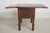 Antique French Extendable Pembroke Drop Leaf Table in Walnut Veneer, 1920s For Sale - Image 6 of 11
