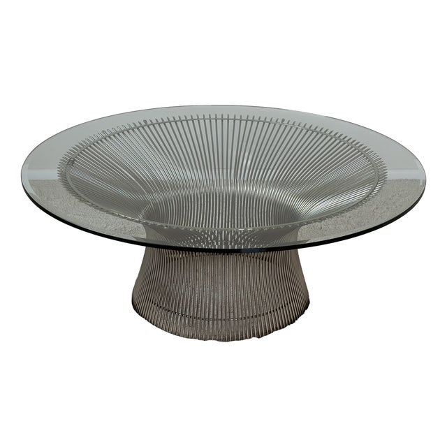 Wire Frame Coffee Table by Warren Platner for Knoll, 1960s For Sale
