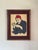 Asian Vintage Asian Figural Textile Art Panels in Wood Frames – Pair For Sale - Image 3 of 12
