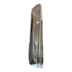 Mid-Century Modern Baccarat "Rose" Faceted Crystal Bud Vase