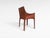 CAB 413 Chair in Cognac Leather by Mario Bellini for Cassina, Italy, 1970s For Sale - Image 6 of 18