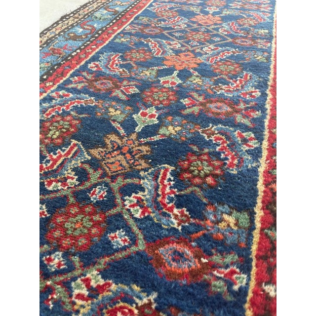 Antique Runner Long & Narrow Over-sized Rug 2.11 x 16.8 For Sale - Image 11 of 15