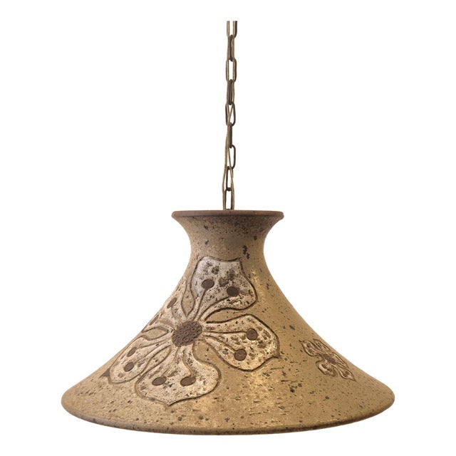 Mid-Century Danish Ceramic Pendant by Mette Lokke Stiil, 1960s For Sale