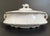 1900 - 1909 Antique Homer Laughlin Hudson All White Covered Dish - Casserole For Sale - Image 5 of 12