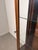 Brown Louis XVI Style Glass Display Cabinet with Decorative Metal Mounts For Sale - Image 8 of 9