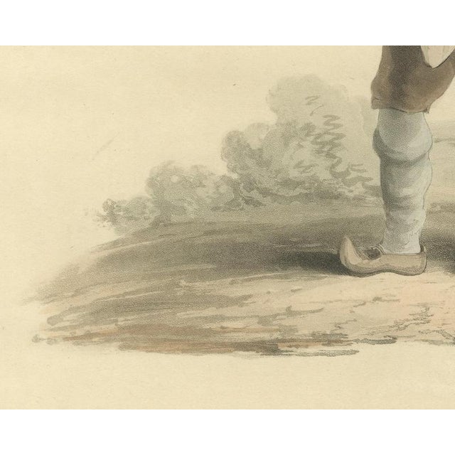 After Miss Semple, Laborer Near Valenciennes, Working Dress, 1817, Engraving For Sale - Image 6 of 9