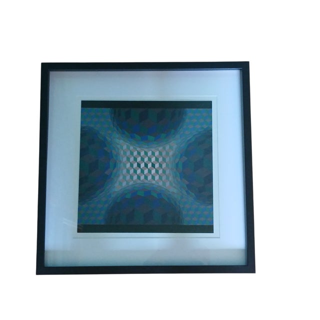 ​Excellent Vintage Condition. The print is crisp and the colors remain highly saturated with no fading. The modern black...