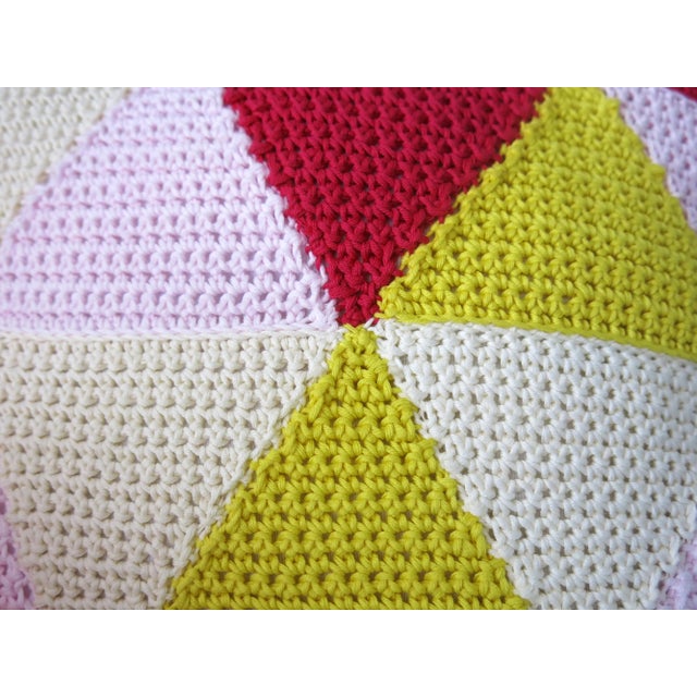 The range of pillowcases, named ''Geometricas'', are handmade in an old Portuguese art form crochet with a 100% cotton...