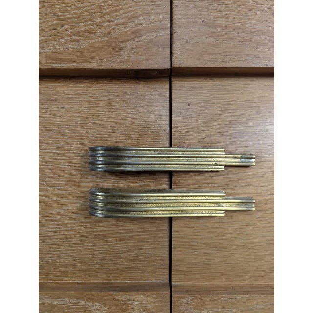 Modern Sideboard in Light Oak For Sale - Image 11 of 12
