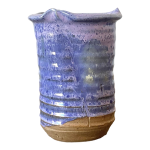 Vintage Original Studio Pottery Drip Glaze Vase